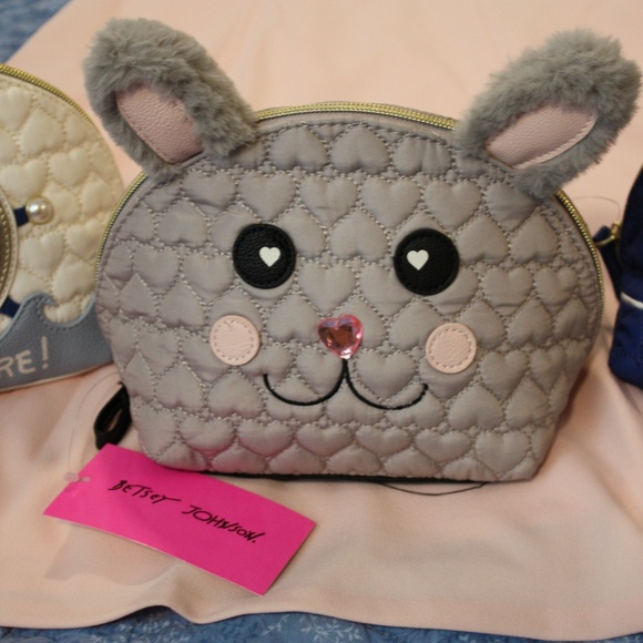 Betsey Johnson Handbags - Betsey Johnson Bunny Cosmetic Bag